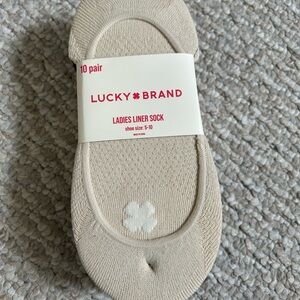Lucky Brand Women's Liner Socks - 10 pair